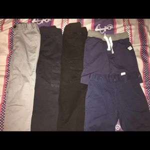 BUNDLE!! 3 toddler pants 4T and 2 shorts 4T